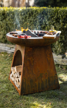 Preview: FEU DU JARDIN Gartenfeuer TOP UP Rostoptik